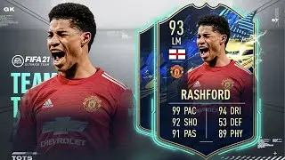 FIFA 21: MARCUS RASHFORD 93 TOTS PLAYER REVIEW I FIFA 21 ULTIMATE TEAM