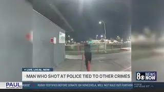 Las Vegas man accused of shooting police tied to nearby business