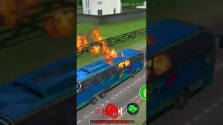 The police bus is on fire  how to stop | never stop jk