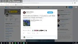 MINECRAFT UPDATE - 1.13.2 Pre Release 2 - BUG FIXES & MINOR TWEAKS!