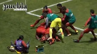 Club Puebla vs Lobos BUAP 0-1, J17, Apertura 2017, gol, el color, primer cl&aacute;sico