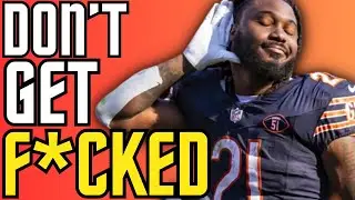 Roschon Johnson Or D'Onta Foreman MUST Get Week 8 Waiver Wire Stash RBs | 2023 Fantasy Football