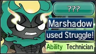 FULL TECHNICIAN ABILITY POKEMON TEAM! (STRUGGLE TYPELESS MARSHADOW)