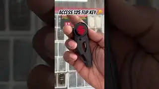 😱😱Suzuki access 125 flip key 🔑  #accessories #youtube #automobile #flipkey #trending #key #