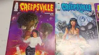 EP 212 Creepsville #5 1991 by Frank Kurtz. Halloween Fest.
