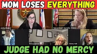 Tearful, Angry Mom Demands Child Back After CPS Removal — Judge Shuts It Down #CourtroomDrama