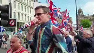 Scottish Unionists Stand up to AUOB March in Glasgow