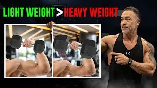 Maximize Muscle Growth with Light Weights: Surprising Ways to Build More Muscle | Gary Walker