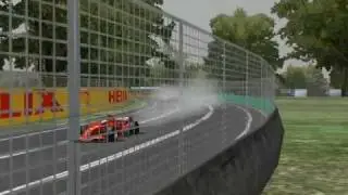Australia F1C07 wet: Diesel vs Sairus