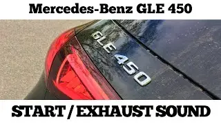 2020 Mercedes GLE 450 Exhaust Sound & Revs + Acceleration in Esbotunneln