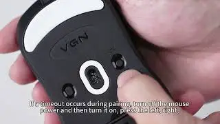 VGN Dragonfly F1 Gaming Mouse Receiver and 4K Dongle pairing tutorial