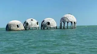 Cape Romano Dome Houses destroyed by Hurricane Ian! Pre-destruction, May 2021 #caperomanodomehouses