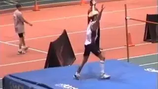 University of Montreal indoor facility High Jump record, Frederick Bouchard 1.80m at 13 year old