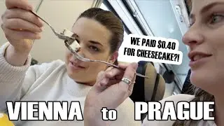 Vienna to Prague on the RegioJet | Cheap ticket, cheap food, one delay but a quality time! | Vlog