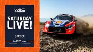 🔴 Saturday Show LIVE | WRC EKO Acropolis Rally Greece 2024