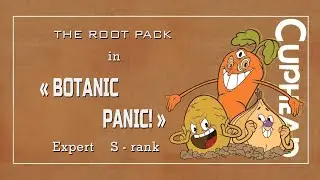 Cuphead  The Root Pack  Best run /  S - rank / Expert / No damage   #gaming  #cuphead #letsplay