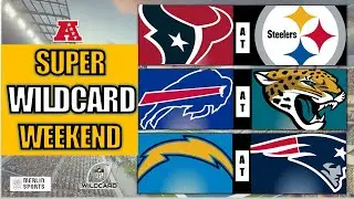 AFC Wild Card Preview: 2026 NFL Playoff Predictions & Best Bets
