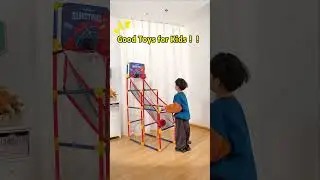 Basketball Hoop Arcade Game Indoor Electronic Scoreboard