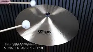 Ufip Custom Shop Crash Ride 21
