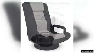 Swivel Gaming Chair 360 Degree Multipurpose Floor Chair Rocker for TV Reading Review