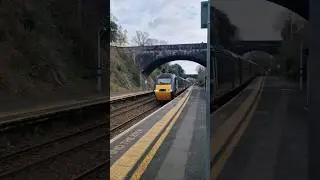 GWR HST Class 43004 + 43093 thundering through Devonport + 1 tone #gwr #train#class43 #trainspotting