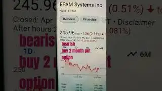 EPAM Systems: Bearish Signals Drive Surge in 2-Month Put Options as Investors Hedge Bets!