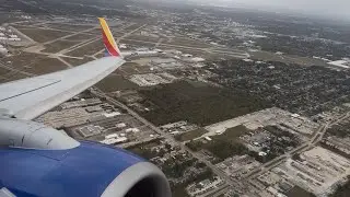 4K | Southwest Airlines Boeing 737-800 (N8510E) Overcast Engine Buzz Houston Hobby Takeoff