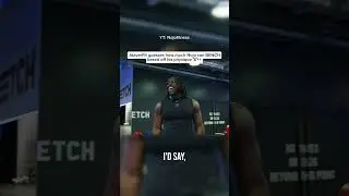 JDAVER FIT GUESSES NOJO BENH OFF HIS PHYSIQUE 👀 #viral #nojo #powerlifting #bench #clips #shorts