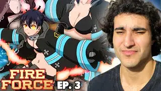 I MET TAMAKI AND.. I WENT CRAZY!!! React Fire Force EP. 3