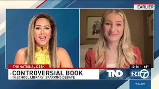 Controversial Book in School Library Sparking Debate - Alex Nester, The National Desk 9-22-23