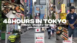 48 hours in tokyo | japan vlog | shibuya | run in tokyo | foods | cars and more