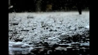 Rain Storm Sleep Aid (Black Screen)