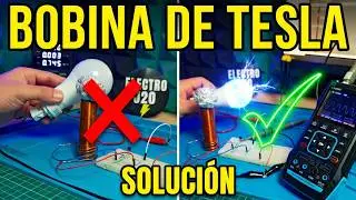 Mini Bobina de Tesla NO FUNCIONA? Aqu&iacute; est&aacute; la Soluci&oacute;n