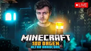 De FINALE van 100 Dagen Ultra Hardcore Minecraft | Stream #9