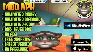 My Talking Tom Mod Apk 2025 || Unlimited Money & Unlimited Food || Latest Version Updated 