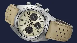 Новые часы Seiko Speedtimer &laquo;Motoring&raquo; выглядят как винтажные часы Rolex Daytona Panda &mdash; и стоят ...