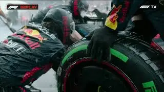F1 Perez Pitstop at Zandvoort Slowmo (4k60)