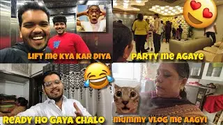 Akshay ne lift me uncle ko dara diya😰! 10/365