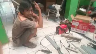 AMBYARRR !!! Terbukti Kesaktian Mesin Las/Travo Las Daiden MMAi 120