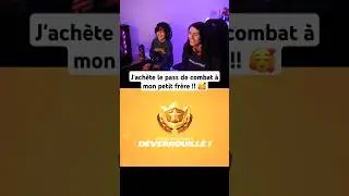 Il vient de commencer Fortnite 🤣#fortnite #passdecombat #gift #cadeau #stbancal