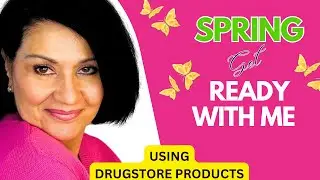 Mature Spring  Makeup / Easy Makeup Look / Using Drugstore Makeup