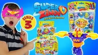 Superzings Series 3 Starter Pack, Blind Bags & Blister Pack