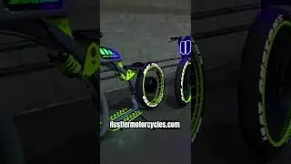 Электровелосипеды Hustler Motorcycles, изготовленные на заказ с нуля из уникальных деталей. #ebik...