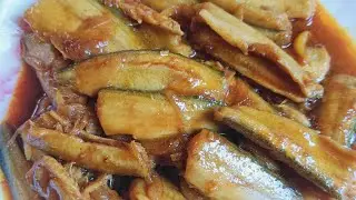 বাইম মাছ ভুনা Bengali Spicy Eel Fish Curry (Baim Mach Bhuna)