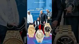 #tbt dos rel&oacute;gios usados por Eminem, 50 Cent e Snoop Dogg no Hall Of Fame 🤩 #shorts #watches