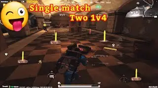 Single match two 1v4 pubg metro Royale gameplay old blackade zone map 3 |full rush gameplay