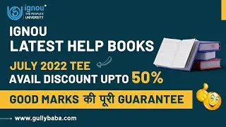 IGNOU CBCS BAG, BCOMG, BSCG, MBA की सभी  Latest Help Books @gullybaba.com || July 2022 TEE
