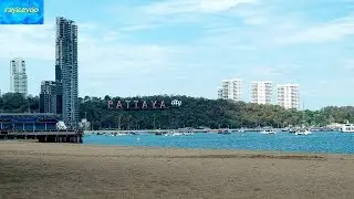 Pattaya Beach Closed Due to Corvid 19 Coronavirus Health Warning