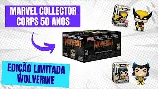 Unboxing Funko Pop Marvel Collector Corps 50 Anos: Edi&ccedil;&atilde;o Limitada Wolverine e Muito Mais!