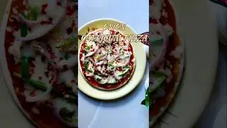 Cheesy Onion Capsicum Pizza 🍕  Yeh Recipe Miss Mat Karna! 🧀 #pizza #cheesepizza #shortsfeed